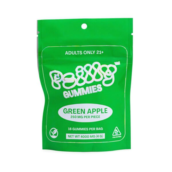 Psilly Gummies Green Apple