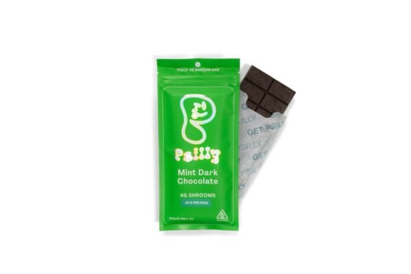 Psilly Mint Dark Chocolate Bar